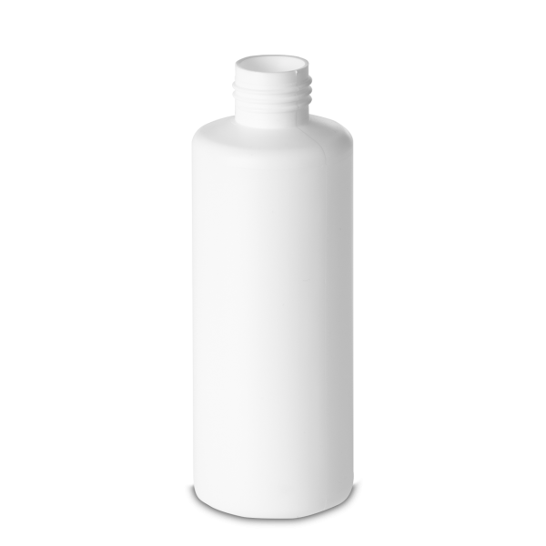 200 ml Rundflaschen HDPE weiß RD 25 zylindrisch