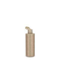 50 ml Rundflasche - Weizenstroh - inkl. Klappscharnierverschluss - Gew. 18/410