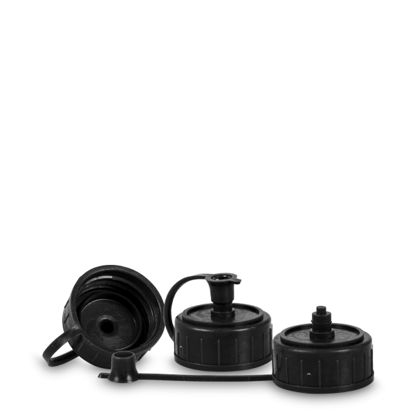 Spritzverschluss - schwarz - LDPE - RD 32