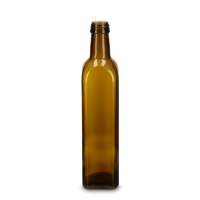 500 ml Essig- & Ölflasche Glas antikgrün
