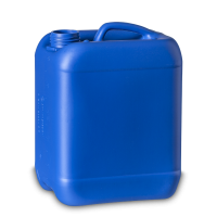5 Liter Kunststoffkanister HDPE blau RD 45 rechteckig