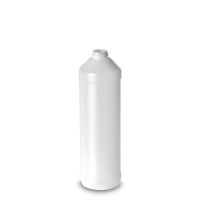 750 ml Rundflasche HDPE natur RD 28 zylindrisch