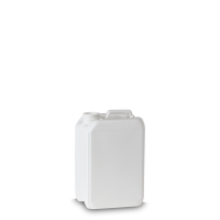 3 Liter Kunststoffkanister HDPE weiß RD 45 rechteckig