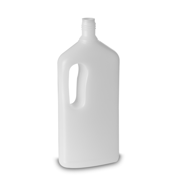 1000 ml Griffflasche HDPE natur RD 28 Griff