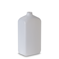 1000 ml Vierkantflasche HDPE natur RD 28 rechteckig