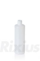 125 ml Rundflasche HDPE natur RD 18 zylindrisch
