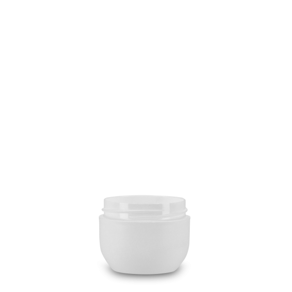 10 ml Kosmetikdose Lilie - weiß - 32 mm