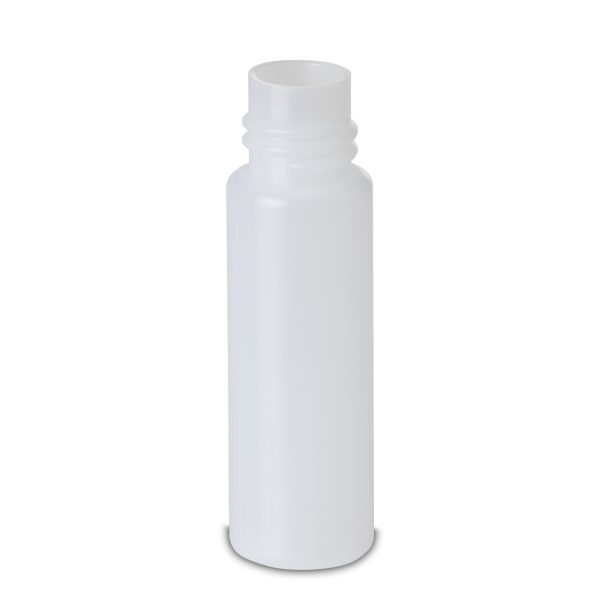 20 ml Rundflasche HD/LD PE natur RD 18 zylindrisch