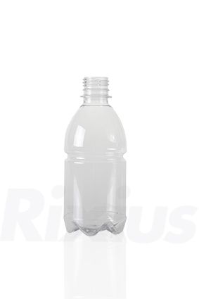 330 ml Getränkeflasche PET klar PCO 28 rund