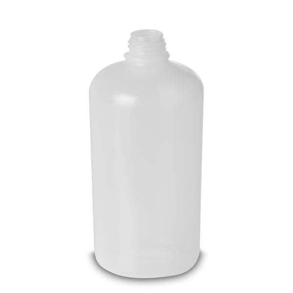 500 ml Laborflasche LDPE natur RD 25 rund