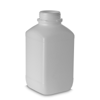 4000 ml Vierkantflasche HDPE natur OV 80 eckig