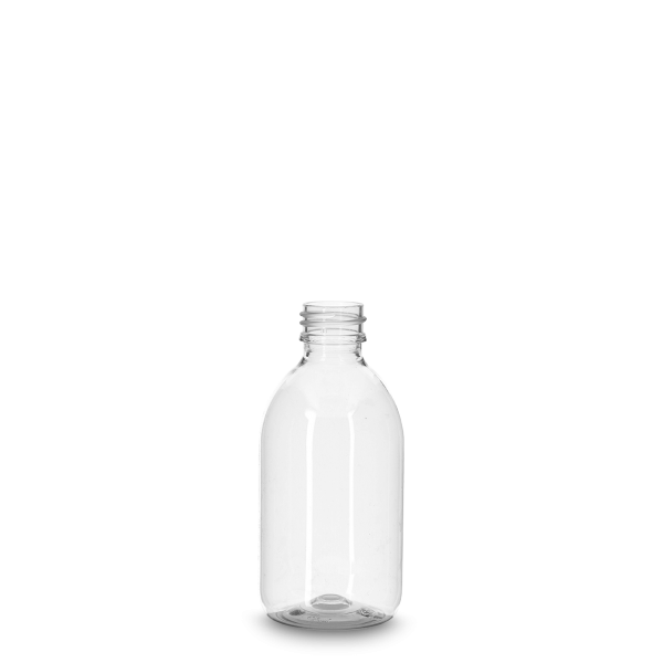 250 ml Pharma Sirup - klar - PP 28 Gewinde