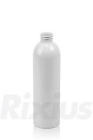 250 ml Rundflasche PET weiß 24/410 Rundschulter