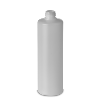 500 ml Rundflasche HDPE natur RD 25 zylindrisch