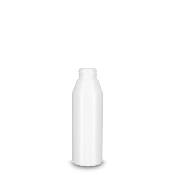 250 ml Rundflasche LDPE weiß RD 32 zylindrisch