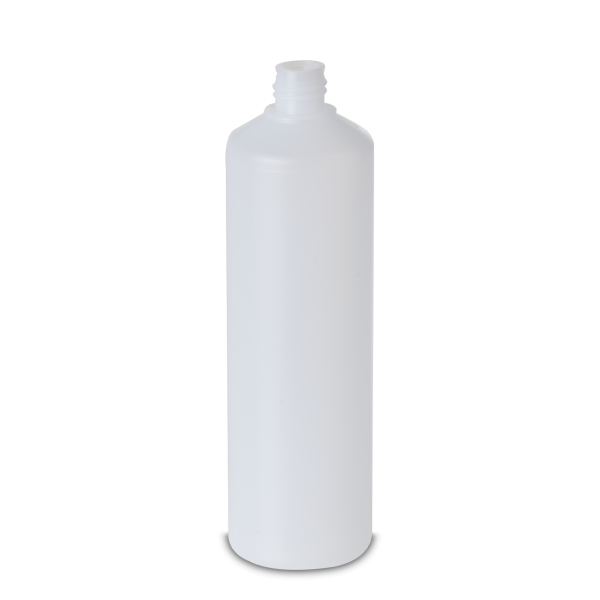 250 ml Rundflasche HDPE natur RD 18 zylindrisch