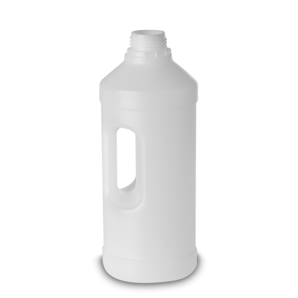 2000 ml Griffflasche HDPE natur OV 45 Griff