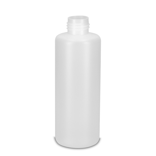 200 ml Rundflasche HDPE natur 18/415 zylindrisch