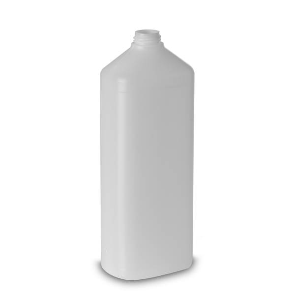 1000 ml Modulflasche HDPE natur RD 28 oval
