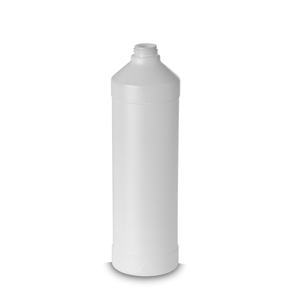 1000 ml Rundflasche HDPE natur RD 28 rund