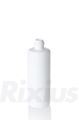 150 ml Rundflasche HDPE weiß RD 20 zylindrisch