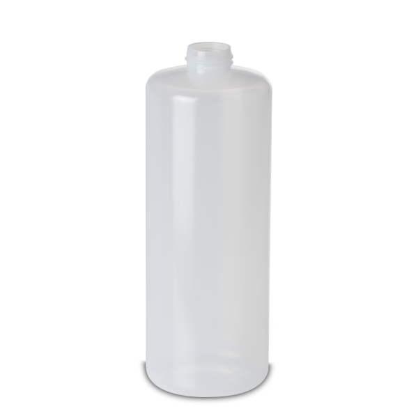 1000 ml Rundflasche LDPE natur RD 32 zylindrisch