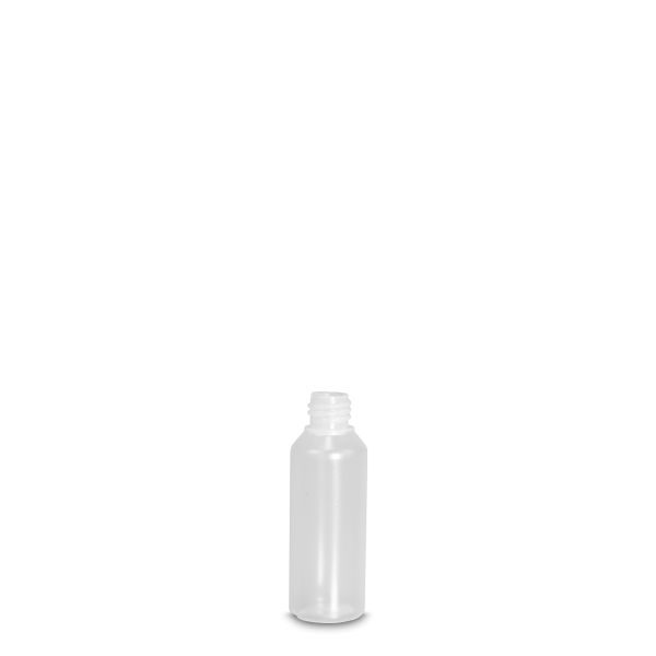 50 ml Rundflasche LDPE natur RD 18 zylindrisch