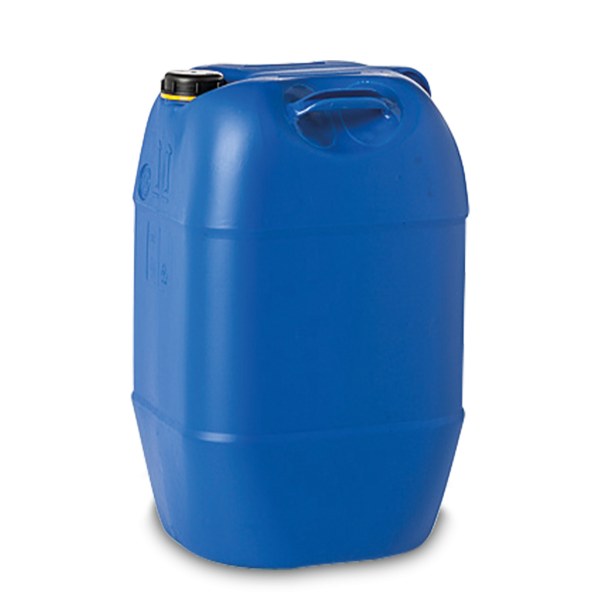 60 Liter Kunststoffkanister HDPE blau RD 71 rechteckig