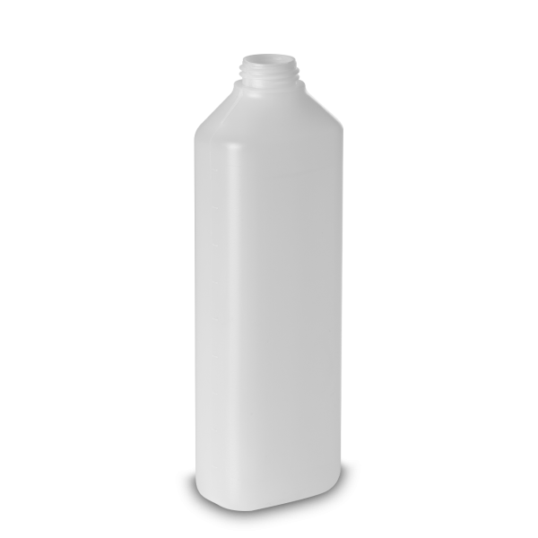 500 ml Modulflasche HDPE natur RD 28 oval