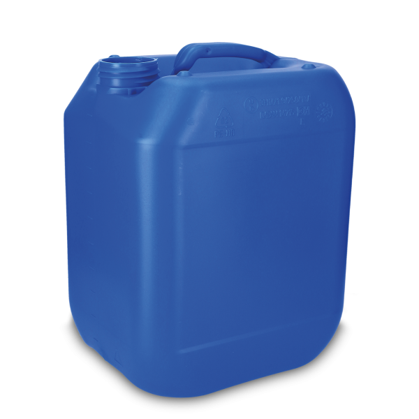 10 Liter Kunststoffkanister HDPE blau RD 51 rechteckig