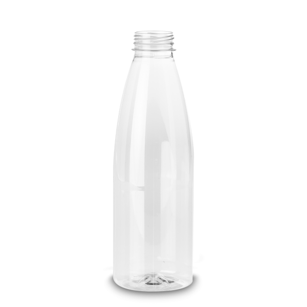 750 ml Getränkeflaschen PET klar RD 38 rund