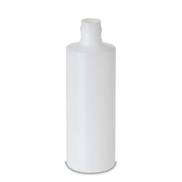 200 ml Rundflasche HDPE natur RD 22 zylindrisch