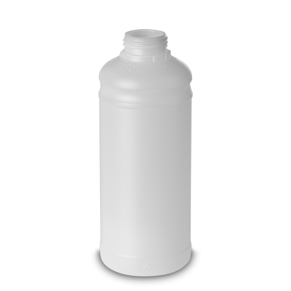1000 ml Rundflasche HDPE natur RD 42 rund